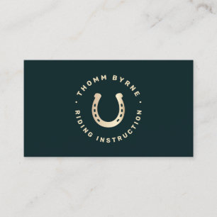 Horseshoe Horse Business Card