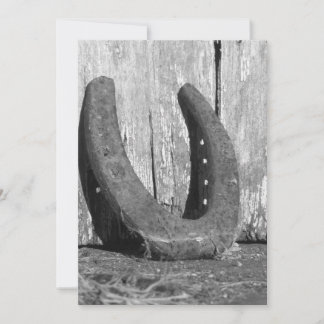 horseshoe invitation