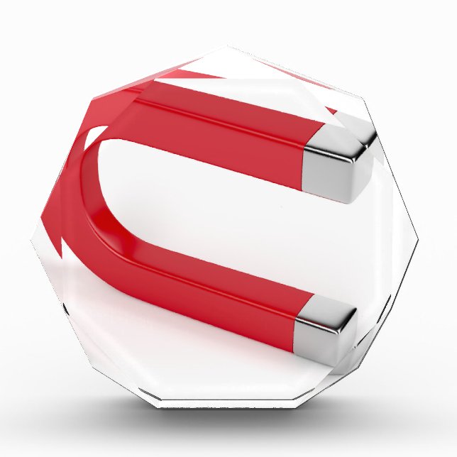 Horseshoe magnet award (Front)