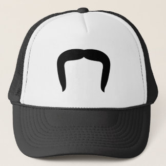 Horseshoe Mustache Trucker Hat