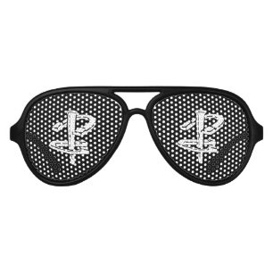 HorseShoe Pitching Adult Aviator Party Shades