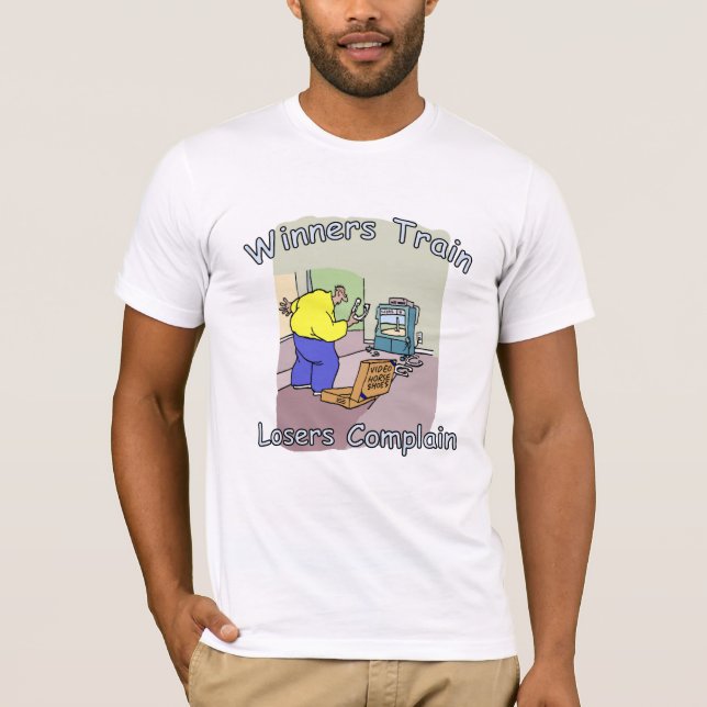 HorseShoe Pitching Basic Bella Canvas T-Shirt (Front)