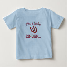 HorseShoe Pitching Infant T-Shirt-Lite Blue