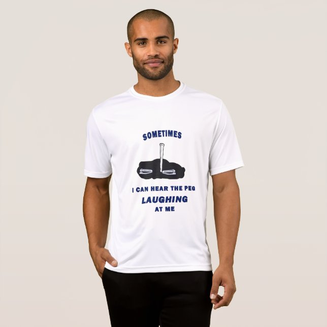 HorseShoe Pitching Sport Tek Tee (Front Full)