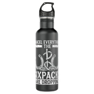 Horseshoe Pitching Tournament Cancel Sixpack Tosse Stainless Steel Water Bottle