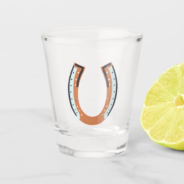 Horseshoe Shot Glass (Front)