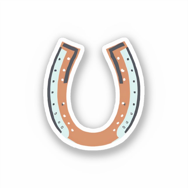 Horseshoe Sticker (Front)