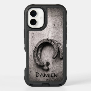 Horseshoe Vintage Sepia Photograph iPhone 16 Plus Case