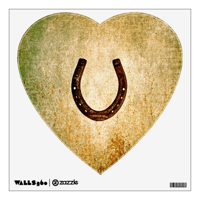 Horseshoe Wall Decal (Front)