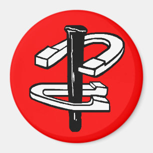 HorseShoes 3" Magnet