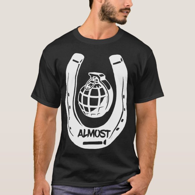 Horseshoes and Hand Grenades T-Shirt (Front)