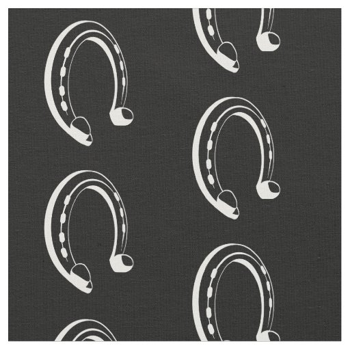 Horseshoes Pattern Fabric