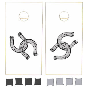 Horseshoes Regulation Cornhole Set