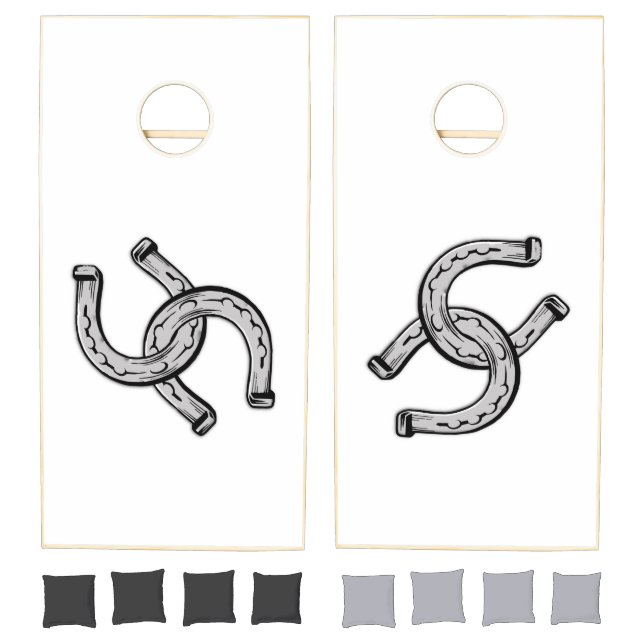 Horseshoes Regulation Cornhole Set (Set)