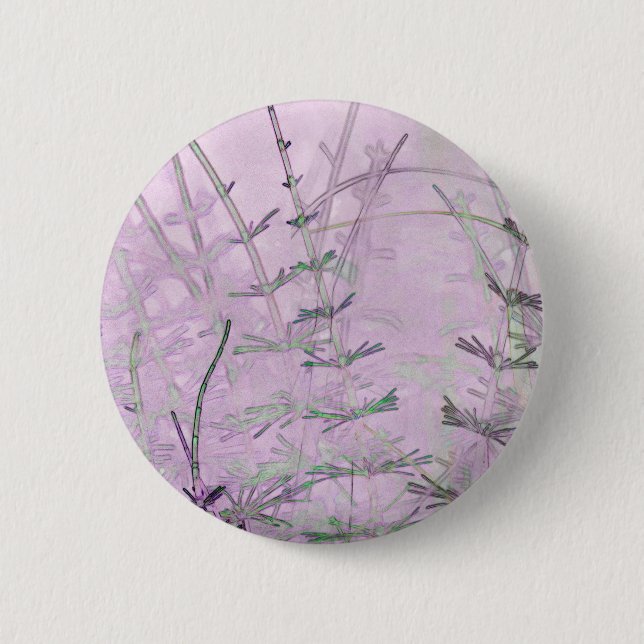 Horsetail Grass/Stems Button (Front)