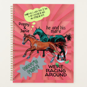 horsey antics planner
