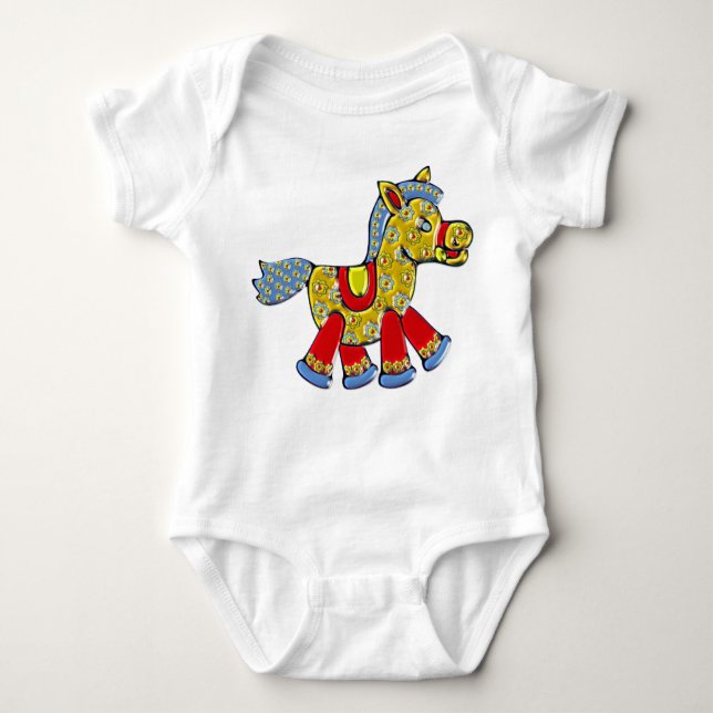 Horsey Baby Bodysuit (Front)