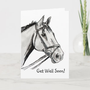 Get Well Soon Horse Gifts on Zazzle