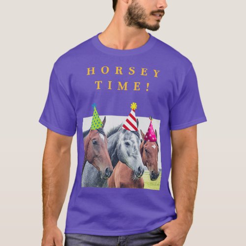 Horsey Timefor Horse Lovers 1 T_Shirt