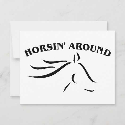 Horsin' Around (Front)