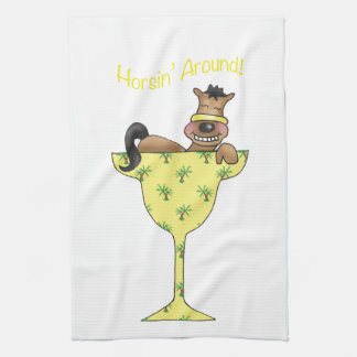 Horsin' Around Kitchen Towel