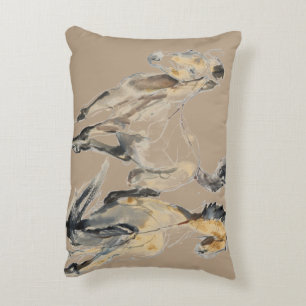 Horsing 2013 decorative pillow