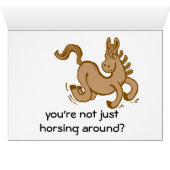 Horsing around (Inside Horizontal (Bottom))