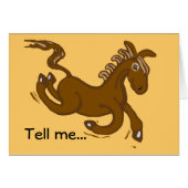 Horsing around (Front Horizontal)