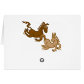 Horsing around cards (Back Horizontal)