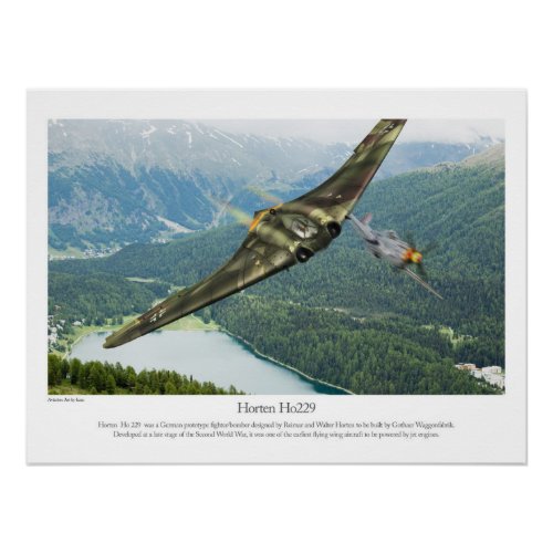 Horten Ho229 Poster