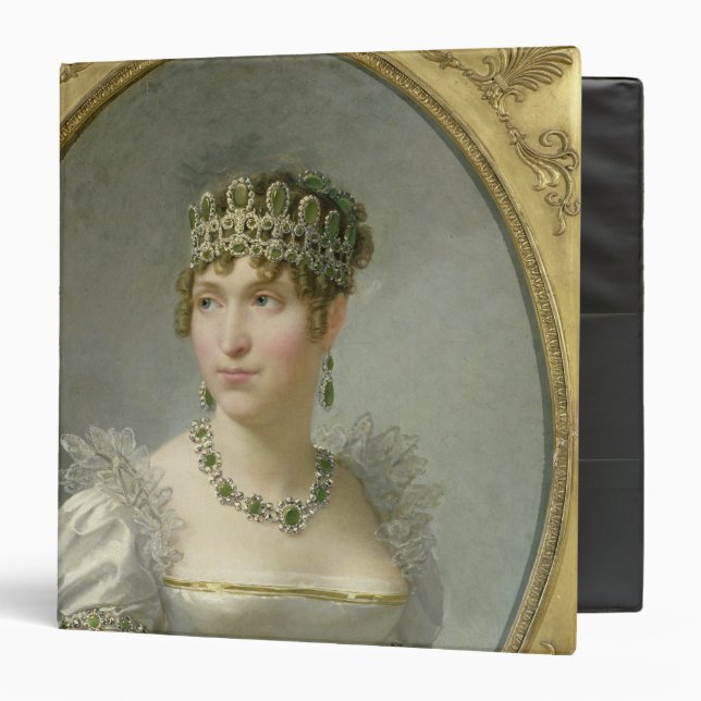 Hortense de Beauharnais 3 Ring Binder (Front/Inside)