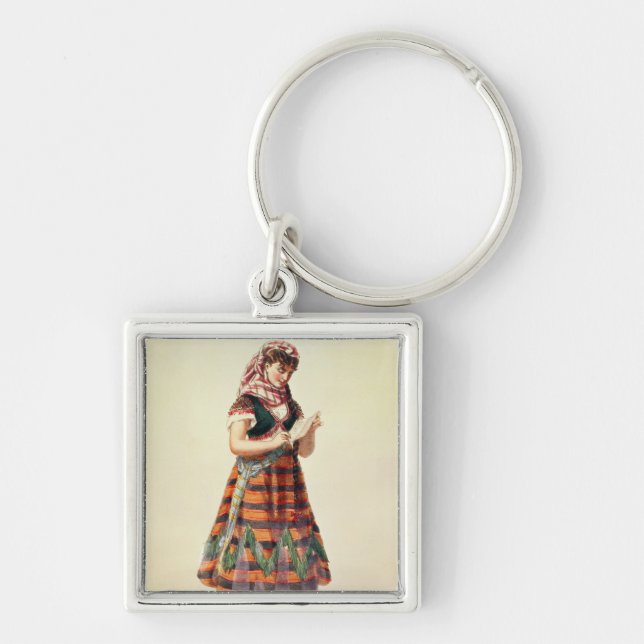 Hortense Schneider Keychain (Front)