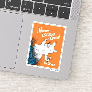 Horton Escucha A Quien Spanish Book Cover Sticker