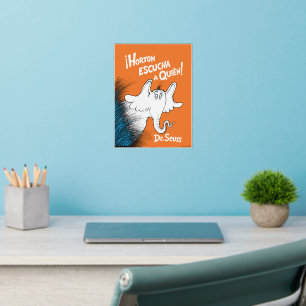 Horton Escucha A Quien Spanish Book Cover Wall Decal
