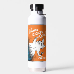 Horton Escucha A Quien Spanish Book Cover Water Bottle
