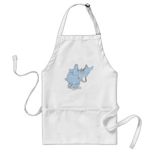 Horton Hears A Who   Horton Distressed Adult Apron