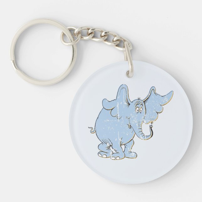 Horton Hears A Who | Horton Distressed Keychain (Front)