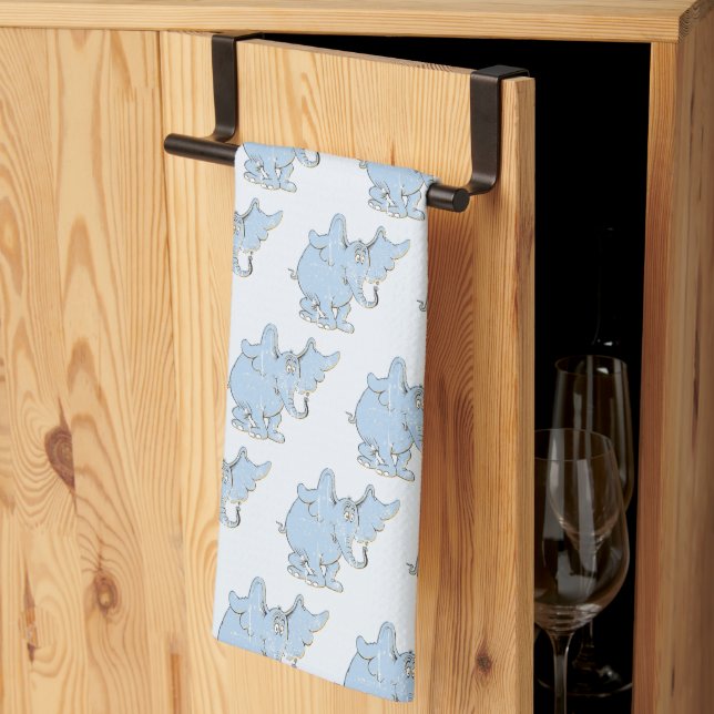 Horton Hears A Who | Horton Distressed Kitchen Towel (Thirds Fold)