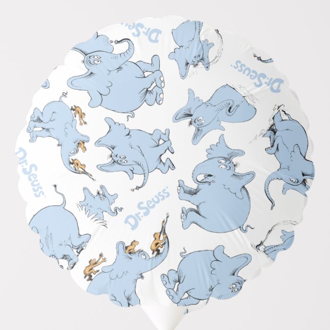 Horton Hears A Who Monkey Pattern Balloon (Front)