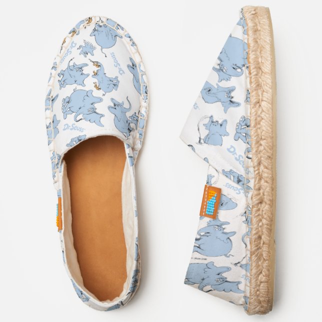 Horton Hears A Who Monkey Pattern Espadrilles (Side)