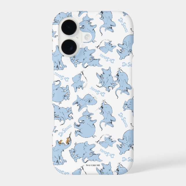 Horton Hears A Who Monkey Pattern Iphone Case (Back)