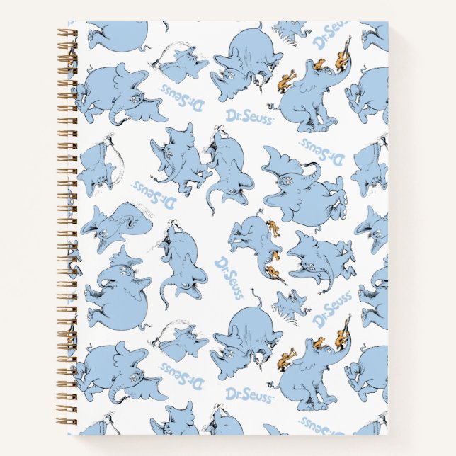 Horton Hears A Who Monkey Pattern Notebook (Front)