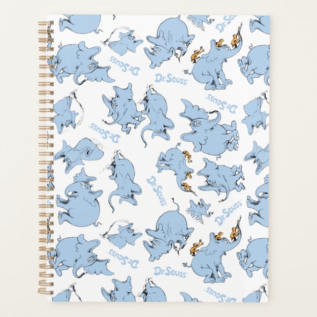 Horton Hears A Who Monkey Pattern Planner (Front)