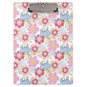 Horton Hears A Who Pastel Flower Pattern Clipboard