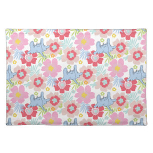 Horton Hears A Who Pastel Flower Pattern Cloth Placemat