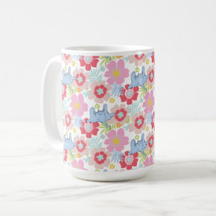 Horton Hears A Who Pastel Flower Pattern Coffee Mug
