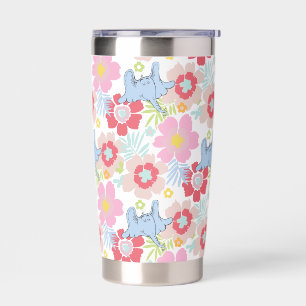 Horton Hears A Who Pastel Flower Pattern Insulated Tumbler