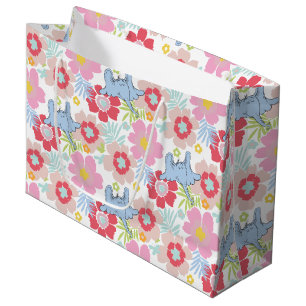 Horton Hears A Who Pastel Flower Pattern Large Gift Bag