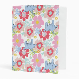 Horton Hears A Who Pastel Flower Pattern Mini Binder