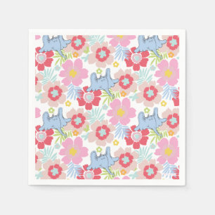 Horton Hears A Who Pastel Flower Pattern Napkins